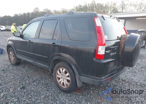 2005 Honda Cr-V Se из США, поврежденный, VIN SHSRD78955U319936